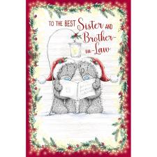 Sister & Brother in Law Me to You Bear Christmas Card Image Preview